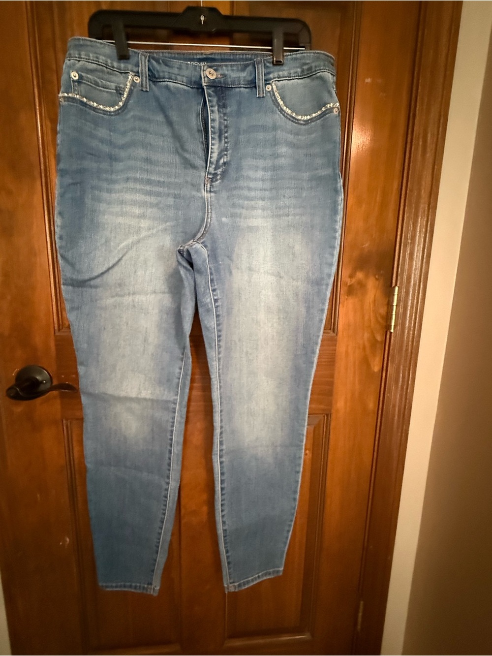 INC International Concepts High Rise Blue Jeans